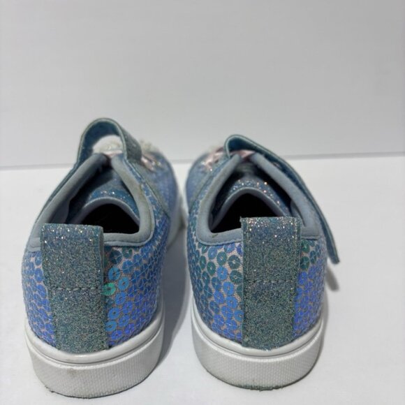 Skechers Twinkle Toes Toddlers’ Twinkle Sparks Blue Sneakers, Girls’ Size 10 M - Picture 4 of 6